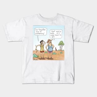 Forgot How To Boomerang Kids T-Shirt